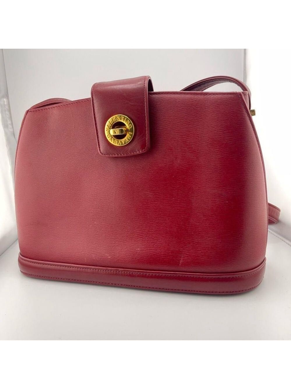 Valentino Garavani Red Leather Crossbody